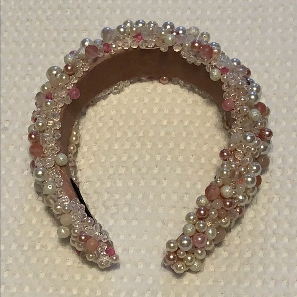 Hand embellished headband